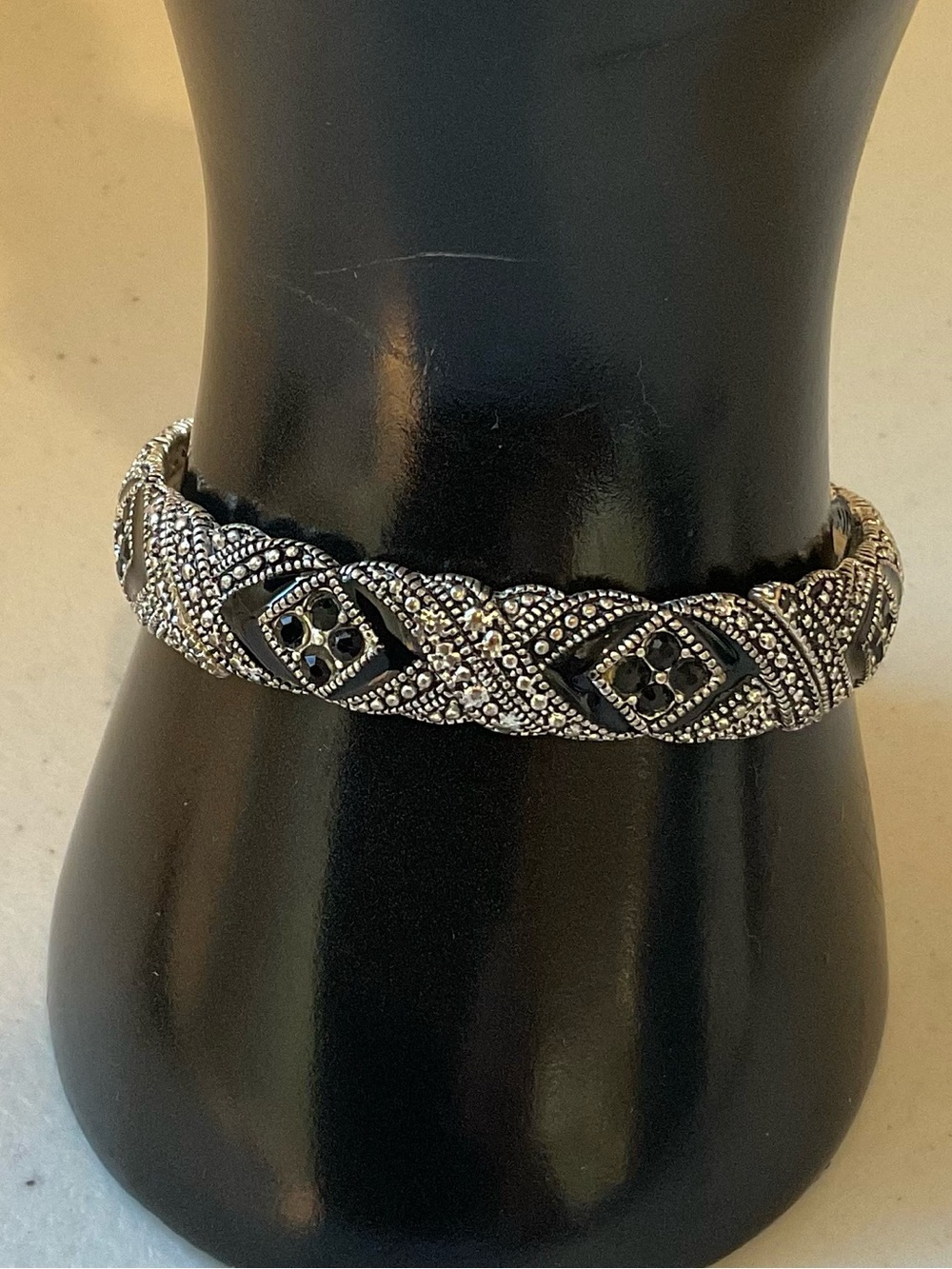 Art Deco Style Stretch Bracelet